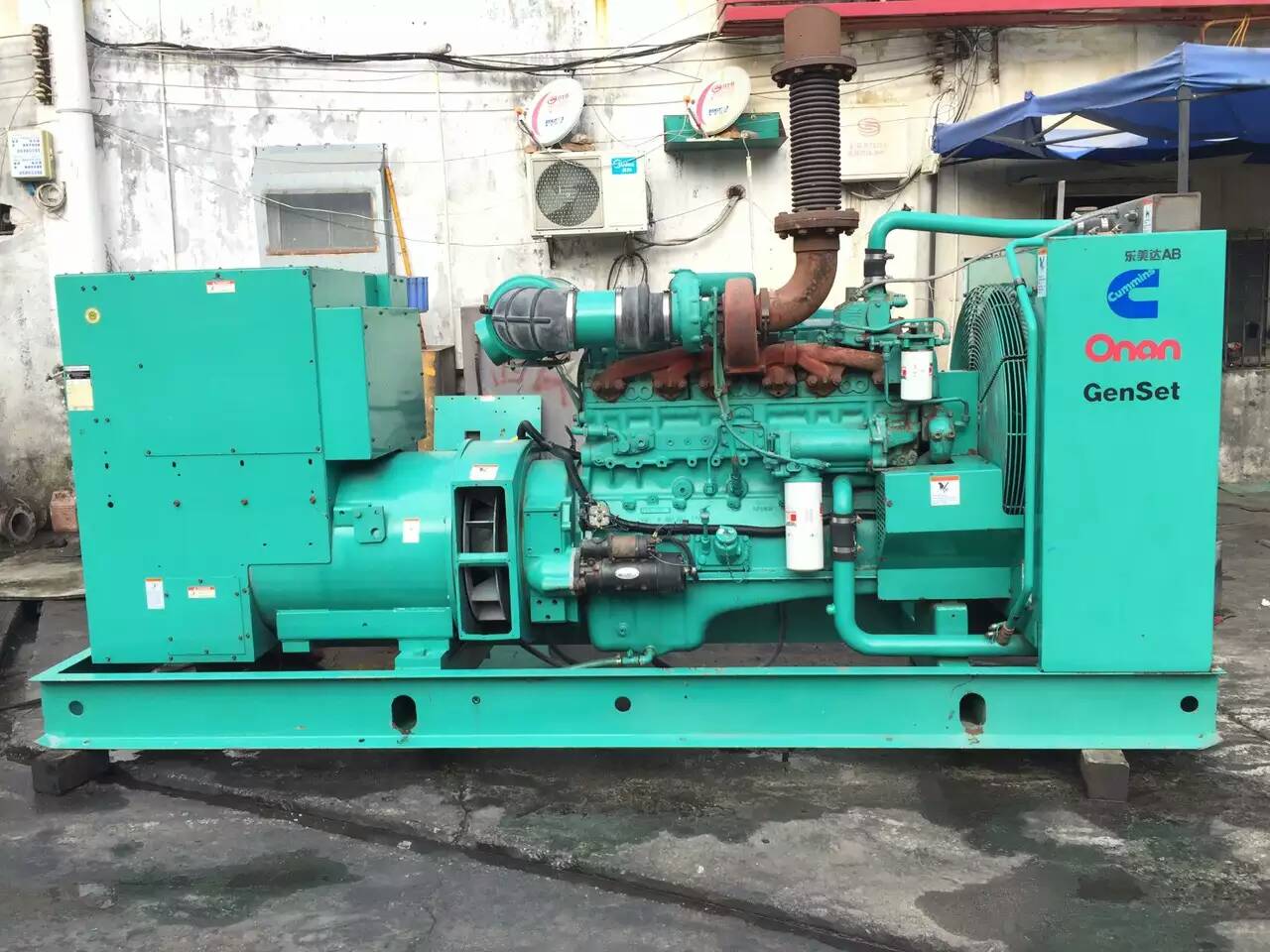 湘潭租赁发电机-柴油发电机不正常冒烟的原因